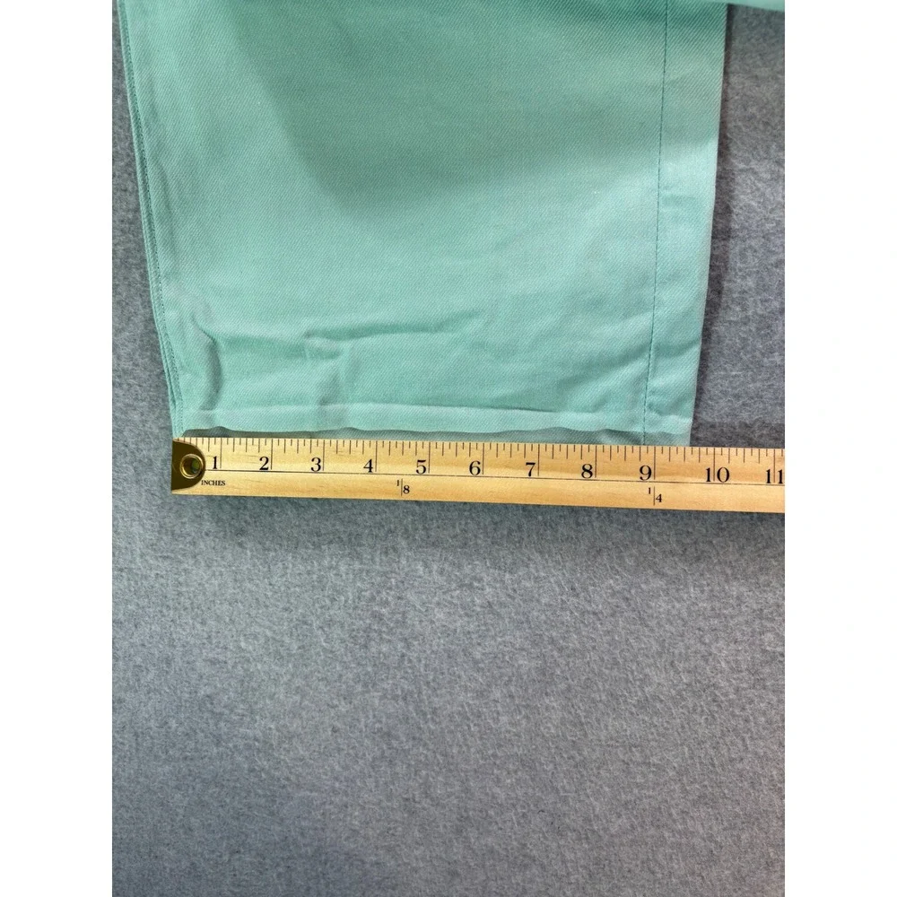 Levis 501 Original Fit Jeans Mens 42x30 Aqua Seafoam Green‎ Button Fly Cotton